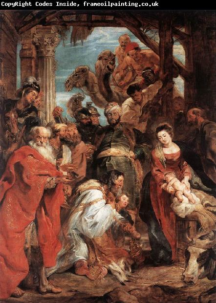 RUBENS, Pieter Pauwel The Adoration of the Magi af